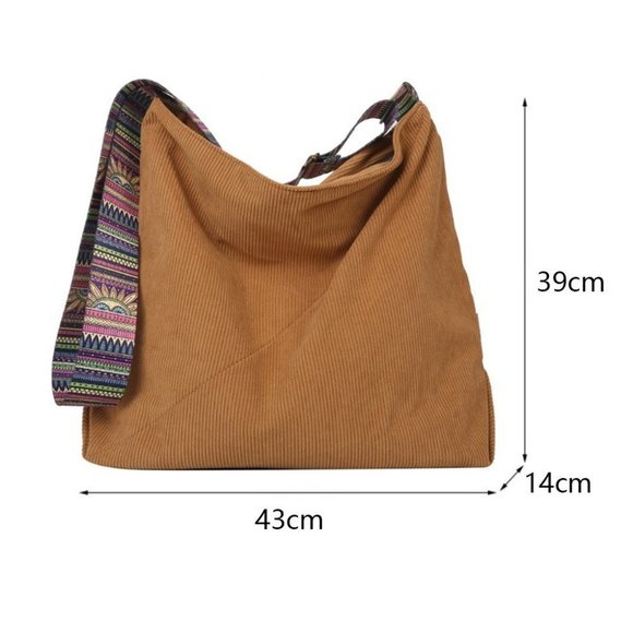 Boho Corduroy Bag - Picture 7 of 7